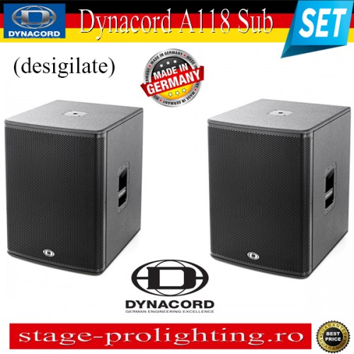 Dynacord A 118 SET Desigilat Dynacord A 118 SET Desigilat